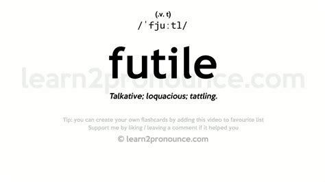 Futile Meaning In Hindi With Examples Speak English With, 54% OFF