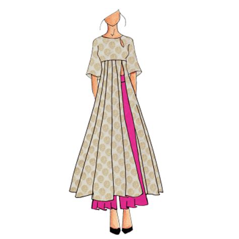 Illustrate Ethnic Garments with Fashion Illustration Course! | Fashion illustration sketches ...