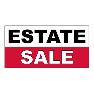 Estate Sale Banner - Epic Signs