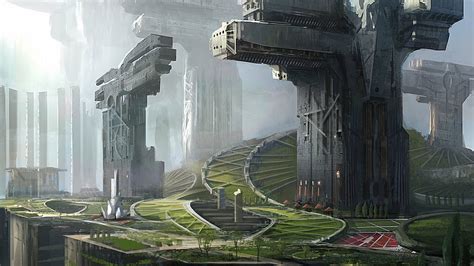 Futuristic City Wallpaper 1920x1080 - WallpaperSafari