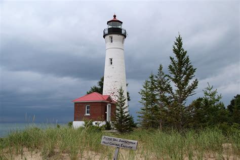 Crisp Point Lighthouse | Historic Crisp Point Light in Luce … | Flickr