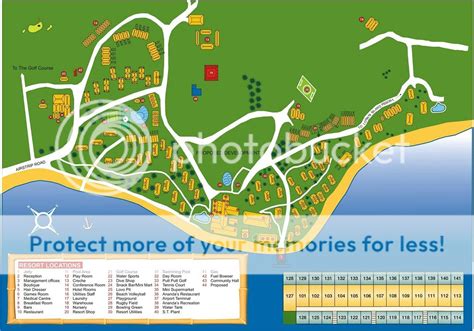 Plantation Island Resort Layout map - Malolo Lailai Island Forum ...