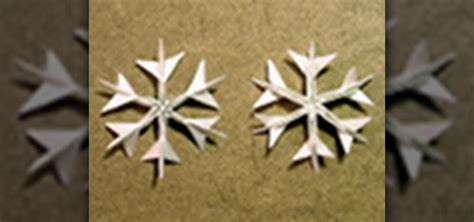 Origami ideas: How To Make Snowflake In Origami