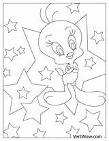 Free TWEETY BIRD Coloring Pages For Download Printable PDF sketch template