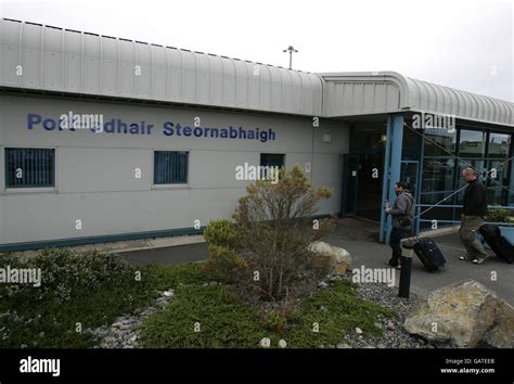 Stornoway Airport Feature Stock Photo - Alamy