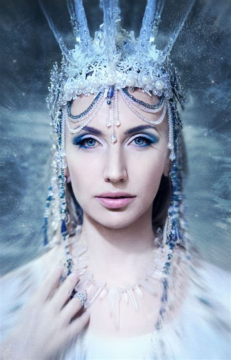 The snow queen | Snow queen, Ice queen, Makeup artist jobs