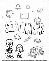 September For Kids coloring Page  Download Print Or Color Online Free sketch template