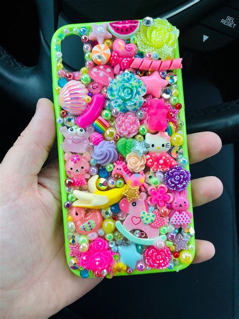 Custom Kawaii Decoden Case for Cell Phone iPhone 11 Pro Max | Etsy