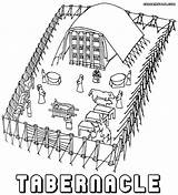 Building The Tabernacle Coloring Pages sketch template