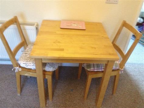 IKEA small dining table and 2 chairs | in Long Eaton, Nottinghamshire ...
