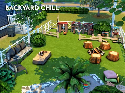 Sims 4 BackYard CC