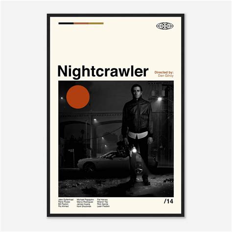 Nightcrawler Movie Poster, Nightcrawler Movie, Nightcrawler Film - Citiesbox