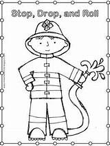 Fire Prevention Week Coloring Pages Fire Safety Crafts  sketch template