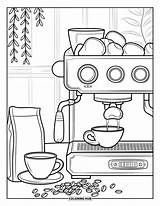 95  Coffee Coloring Pages For Kids & Adults Free Printable PDFs sketch template