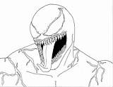 Venom Coloring Pages Printable sketch template