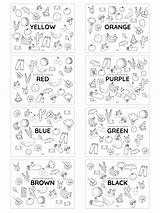 Printable Coloring Pages Of Colors  YES We Made This sketch template