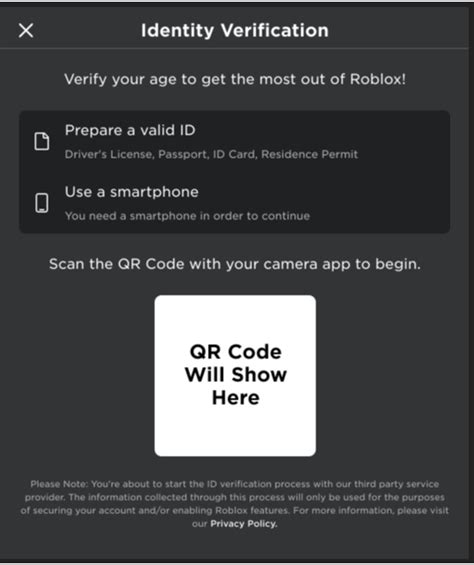 Age ID Verification – Roblox Support