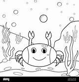 Mr Crab Coloring Pages sketch template