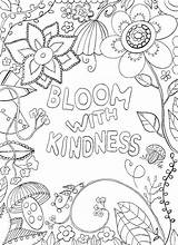 Free Kindness Coloring Page  Printable Pages For Kids sketch template