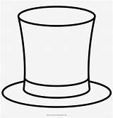 Top Hat Coloring Coloring Pages sketch template