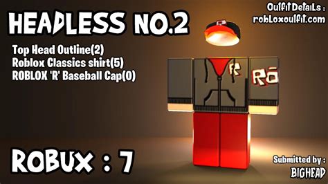 15 Types Of HEADLESS Roblox Outfits - YouTube