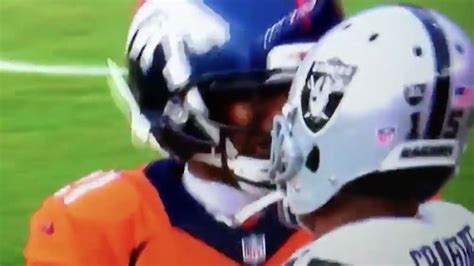 Aqib Talib rips off Michael Crabtree’s chain after play – KNBR