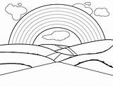 Free Printable Rainbow Coloring Pages For Kids sketch template