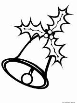 Christmas bells Printable coloring pages For Kids sketch template