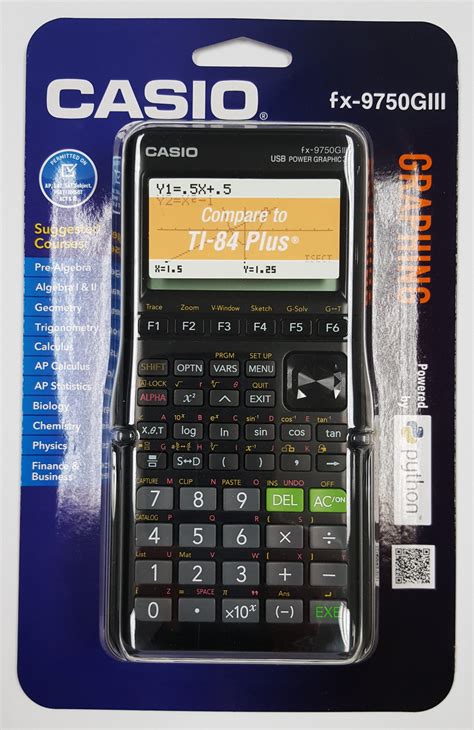 Casio FX-9750GIII Graphing Calculator – New from Casio – Tech Line