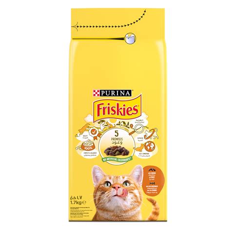 Friskies® with Chicken & Vegetables Dry Food | Purina Arabia