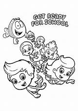 25 Free Printable Bubble Guppies Coloring Pages sketch template