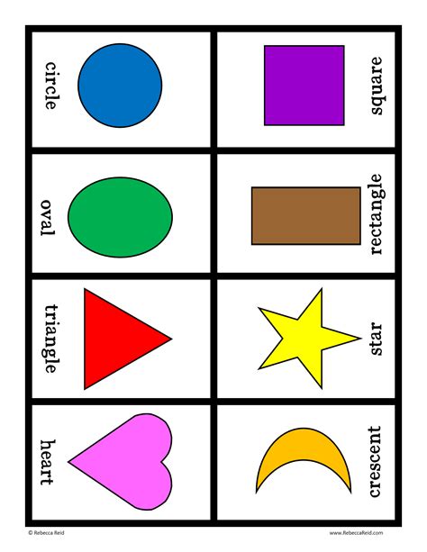 Clipart Of Shapes For Preschoolers - ClipArt Best