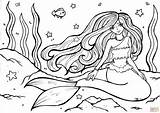 Mermaid coloring page  Free Printable Coloring Pages sketch template