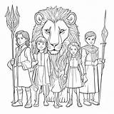 Enchanted Chronicles Of Narnia Coloring Pages AI Generated Fan Art  Etsy sketch template