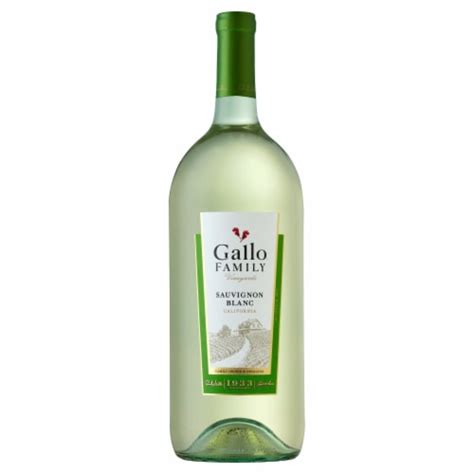 Gallo Family Vineyards Sauvignon Blanc California White Wine, 1.5 L ...