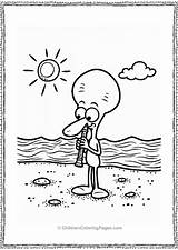 Squidward Coloring Pages  Download Free PDF Printables Children sketch template