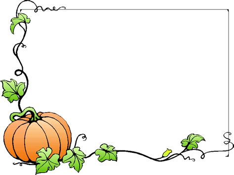 Fall Page Borders - ClipArt Best