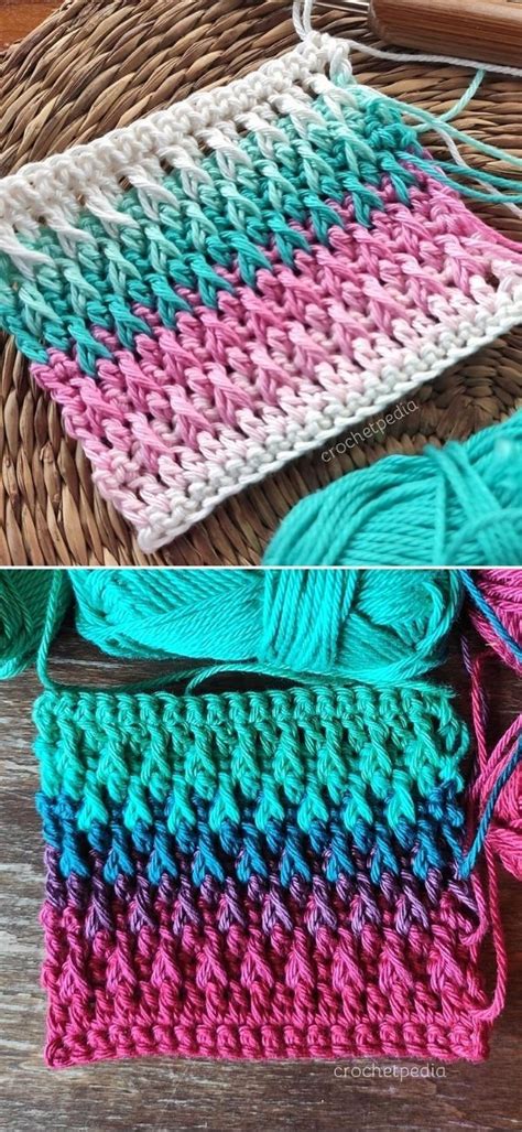 20+ Best Crochet Stitches | Crochet, Crochet blanket patterns, Crochet stitches for beginners