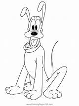 Cute Pluto Coloring Page For Kids  Free Printable Pages sketch template