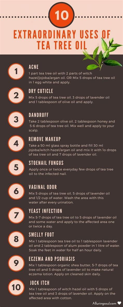 Tea Tree Oil Uses – Amazing Benefits for Skin and Hair #skincare #homemadeessentialoils | Tea ...