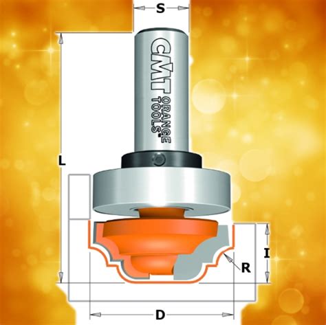 CMT 3/4" Plunge Ogee Router Bit 1/4" shank - Mike's Tools