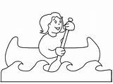 Rowing Coloring Pages  Best For Kids sketch template