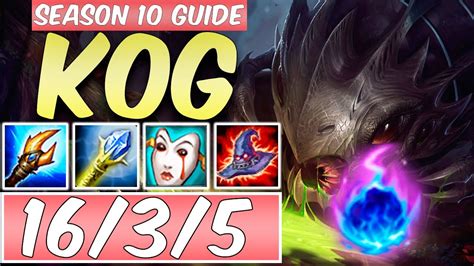 HOW TO PLAY FULL AP KOG'MAW SEASON 10 | Build & Runes | Season 10 Kog ...