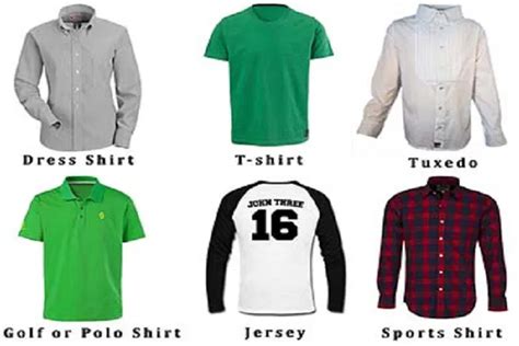 Types of Shirts for Guys - Makeovers Mart