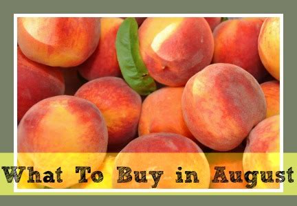 Vegetables & Fruit in Season: August Grocery Store Trends :: Southern Savers