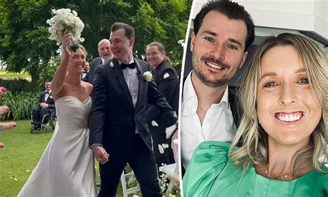 Aussie tennis star Storm Sanders marries longtime partner Loughlin Hunter | Daily Mail Online