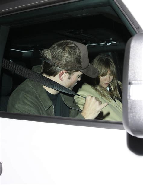 SUKI WATERHOUSE and Robert Pattinson Leaves Funke in Beverly Hills 01 ...