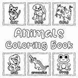 Coloring Book Animals Pages sketch template