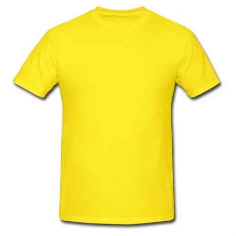 Yellow Plain Men's Color T-shirt at Rs 90/piece in Chennai | ID: 18618918233