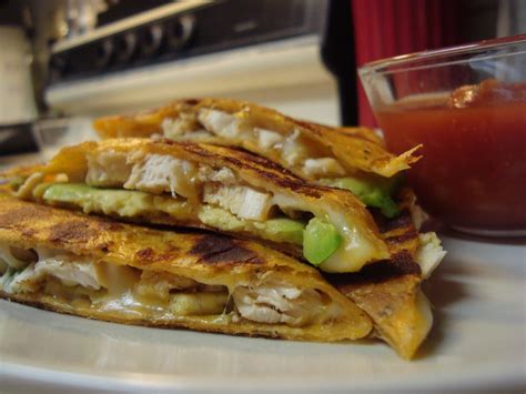 EAt iT uP: Chicken and Avocado Stuffed Quesadillas